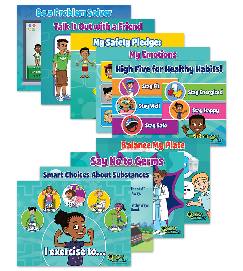 QuaverHealth•PE Poster Bundle