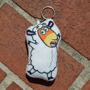 Perry the Sheep Keychain