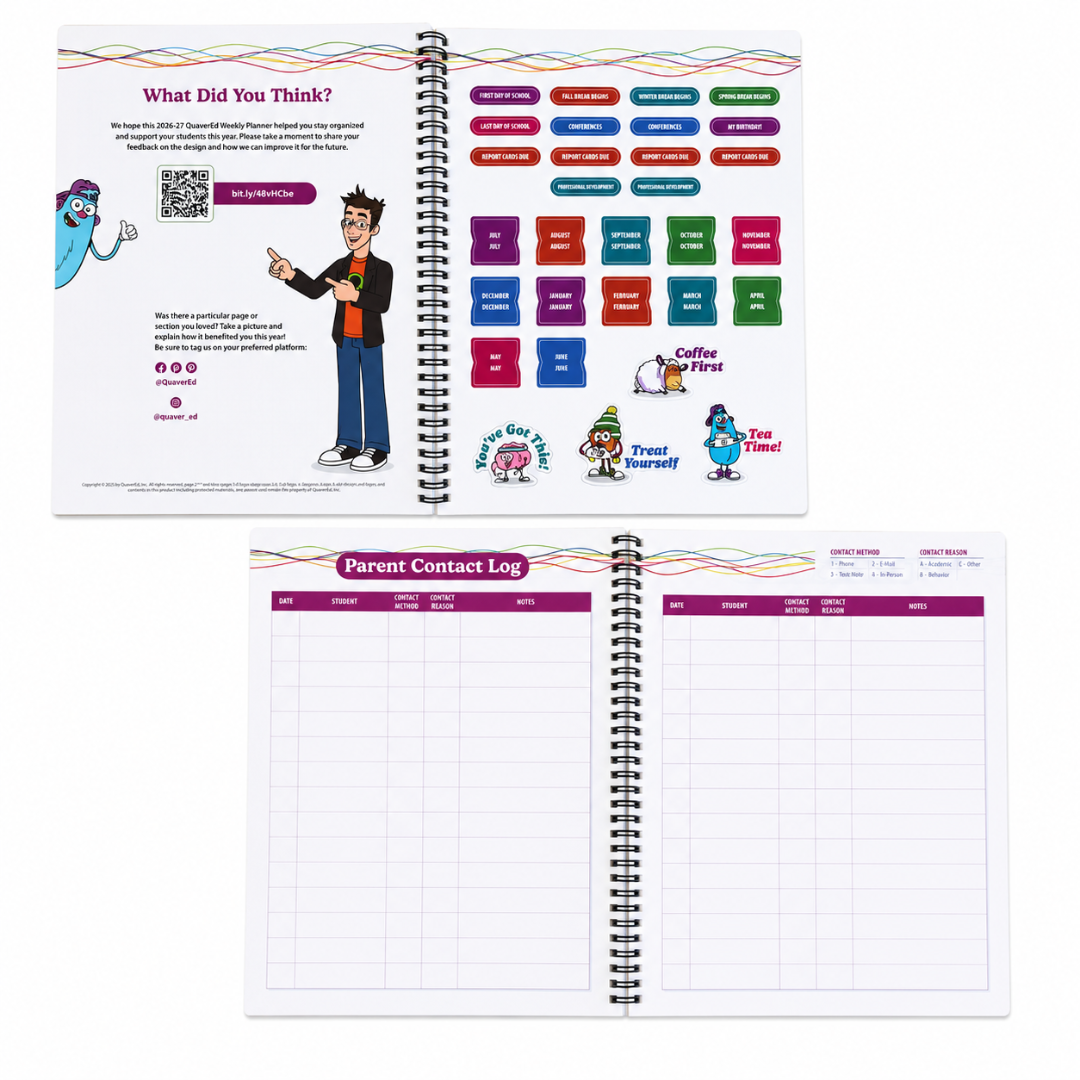 QuaverEd 2026-2027 Planner - Image 2