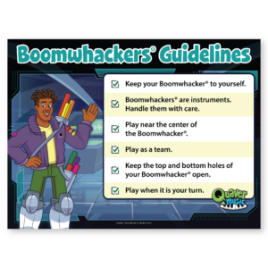 How to Play Boomwhackers® Poster