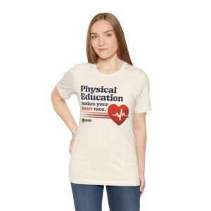 Physical Education Heart Race T-Shirt